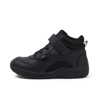 Infant Boys Stomper Hi Leather Black