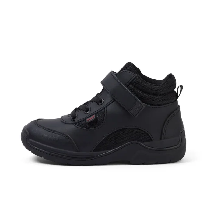 Infant Boys Stomper Hi Leather Black