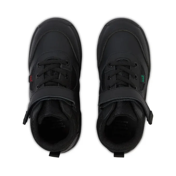 Infant Boys Stomper Hi Leather Black