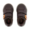 Infant Boys Tovni Twin ZigZag Trainers Leather Brown
