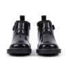 Infant Girl’s Kick Chelsea Galactic Leather Black