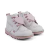 Infant Girl’s Kick Hi Wave Leather White