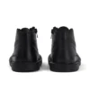 Infant Girls Adlar Hi Scallop Leather Boots Black