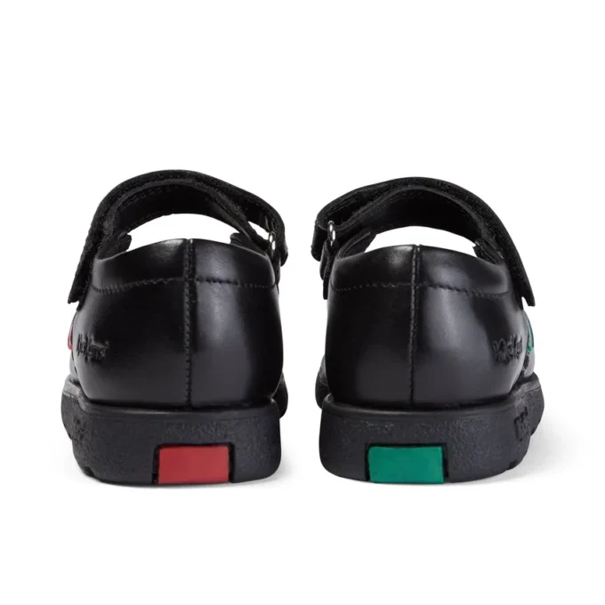 Infant Girls Fragma Pop Leather Black