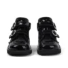Infant Girls Kick Hi Meadow Patent Leather Boots Black