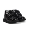 Infant Girls Kick Hi Meadow Patent Leather Boots Black