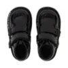 Infant Girls Kick Hi Vel Brogue Patent Leather Black