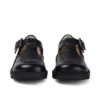 Infant Girls Kick T Bar Leather Black