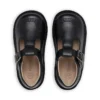 Infant Girls Kick T Bar Leather Black