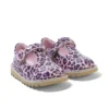 Infant Girls Kick T Leopard Patent Leather Pink