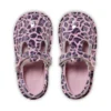 Infant Girls Kick T Leopard Patent Leather Pink