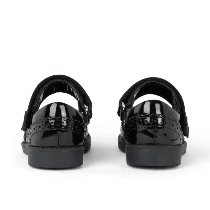 Infant Girls Lachly Mj Brogue Patent Leather Black