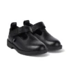 Infant Girls Lachly T Bar Leather Black