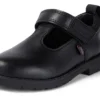 Infant Girls Lachly T Bar Leather Black