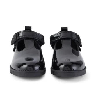 Infant Girls Lachly T Bar Patent Leather Black