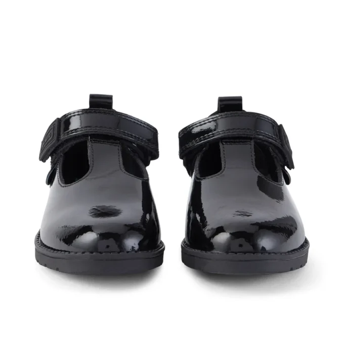 Infant Girls Lachly T Bar Patent Leather Black