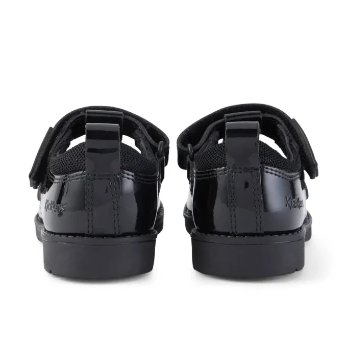 Infant Girls Lachly T Bar Patent Leather Black