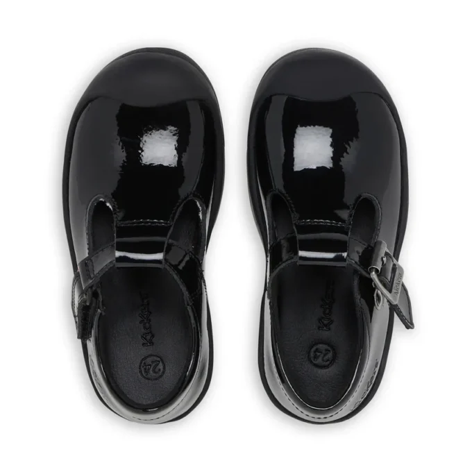 Infant Girls Plunk Mj Patent Leather Black