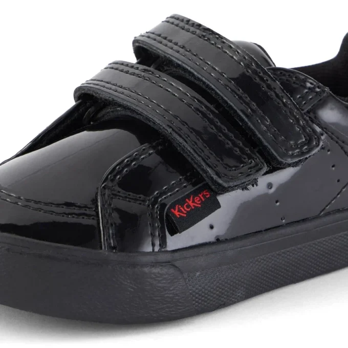Infant Girls Tovni Twin Vel Patent Leather Black