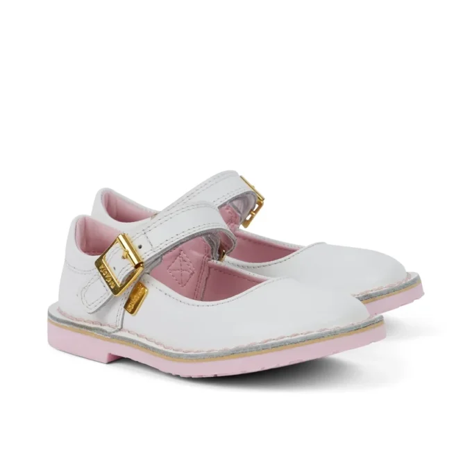 Infant Unisex Adlar MJ Leather White