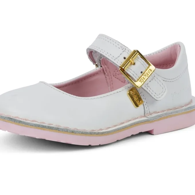 Infant Unisex Adlar MJ Leather White