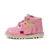 Infant Unisex Kick Hi Fruit Patent Leather Pink