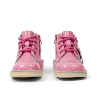 Infant Unisex Kick Hi Fruit Patent Leather Pink