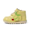 Infant Unisex Kick Hi Fruit Patent Leather Yellow