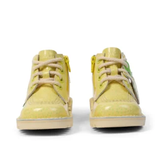 Infant Unisex Kick Hi Fruit Patent Leather Yellow
