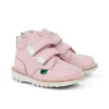 Infant Unisex Kick Hi Roll Leather Light Pink