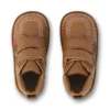 Infant Unisex Kick Hi Roll Leather Tan