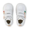 Infant Unisex Kick Hi Roll Leather White
