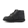 Infant Unisex Kick Hi Zip Leather Alternative Black
