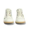 Infant Unisex Kick Hi Zip Leather Alternative White