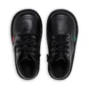 Infant Unisex Kick Hi Zip Leather Black