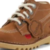 Infant Unisex Kick Hi Zip Nubuck Tan