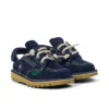 Infant Unisex Kick Mule Suede Navy