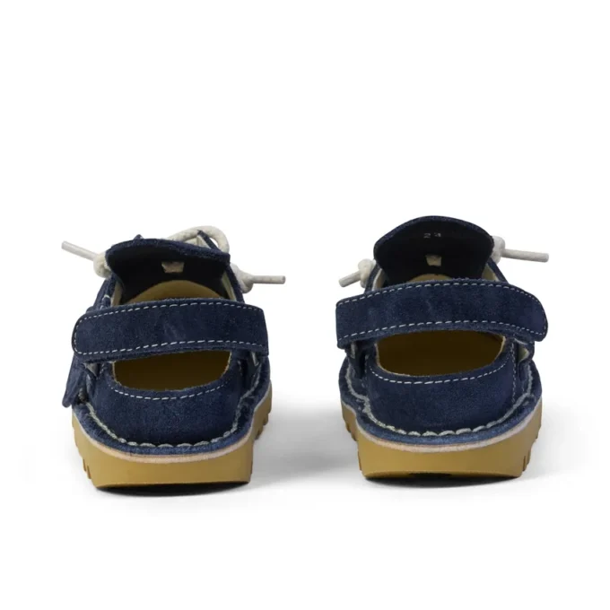 Infant Unisex Kick Mule Suede Navy