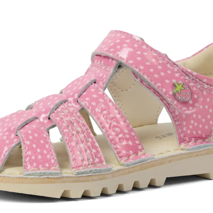 Infant Unisex Kick Sandal Fruit Light Pink