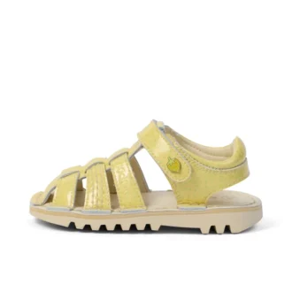 Infant Unisex Kick Sandal Fruit Light Yellow
