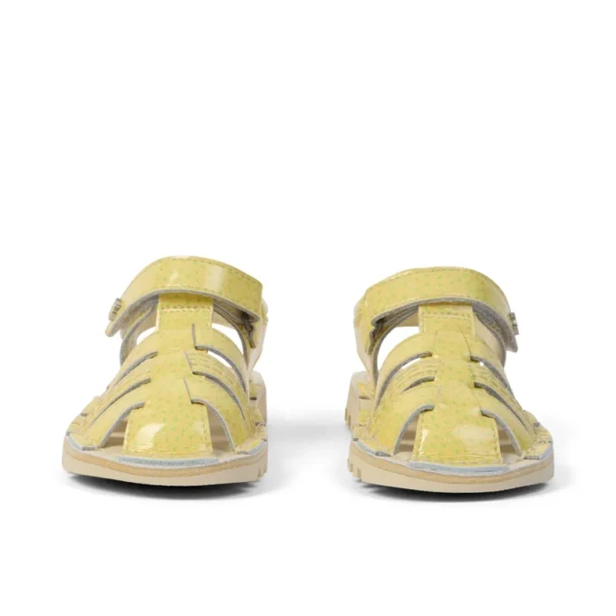Infant Unisex Kick Sandal Fruit Light Yellow