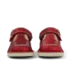 Infant Unisex Kick T-Bar Glitter Shoes Red