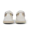 Infant Unisex Kick T-Bar Glitter Shoes White