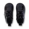 Infant Unisex Playflex Hi Crinkle Patent Leather Black