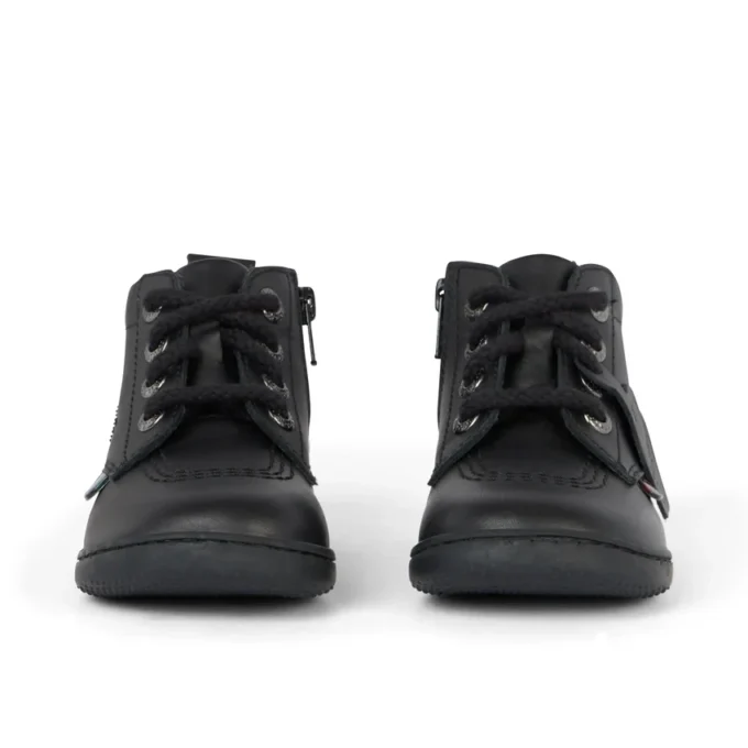 Infant Unisex Playflex Hi Leather Black