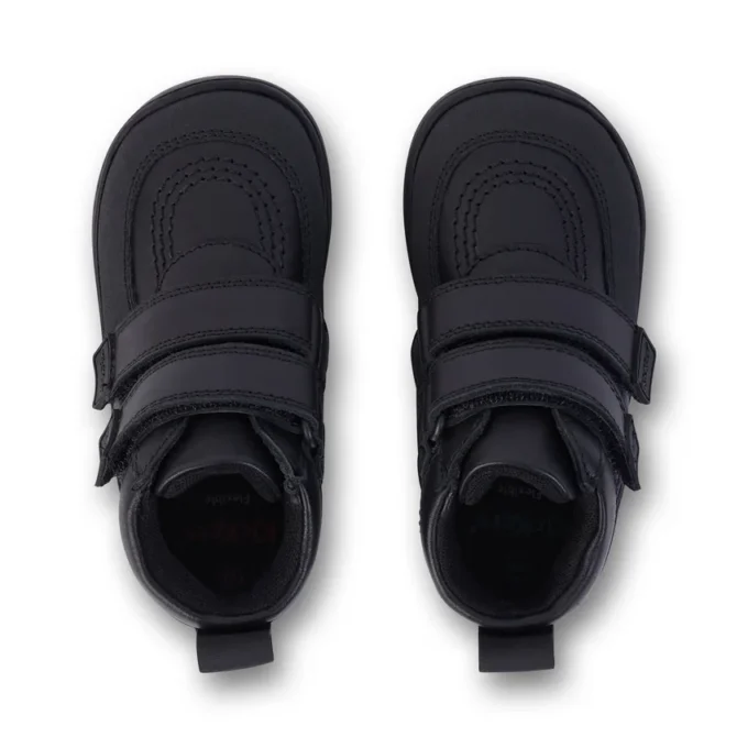 Infant Unisex Playflex Hi Vel Leather Black