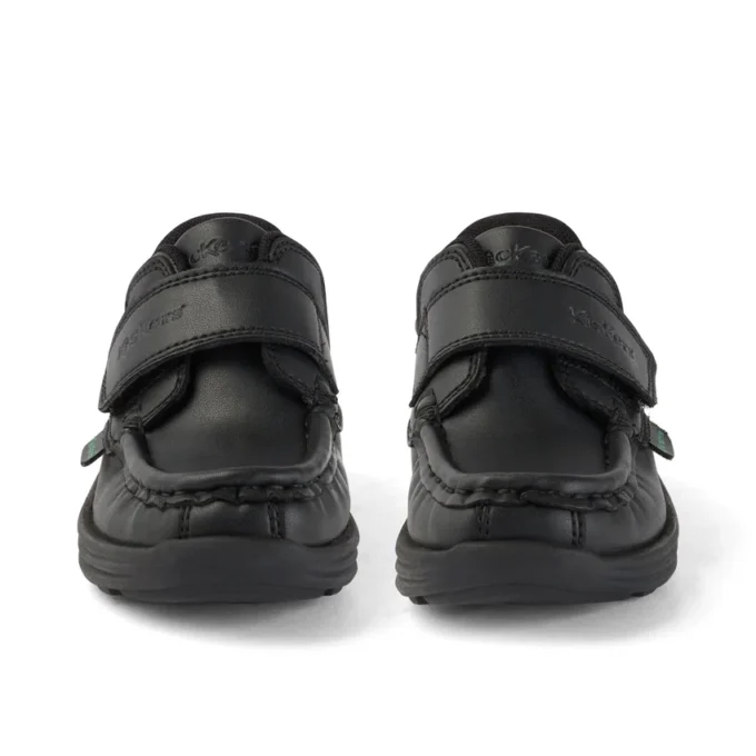 Infant Unisex Reasan Strap Leather Alternative Black