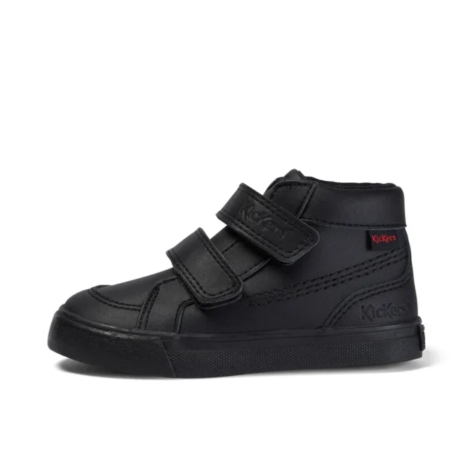 Infant Unisex Tovni Hi Leather Black