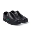 Junior Boys Fragma Slip Leather Black