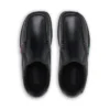 Junior Boys Fragma Slip Leather Black